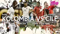 Copa America_Kolombia Vs Cile (Bola.com/Adreanus Titus)