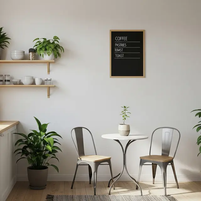Model Dapur Minimalis Ala Cafe (Gemini AI)
