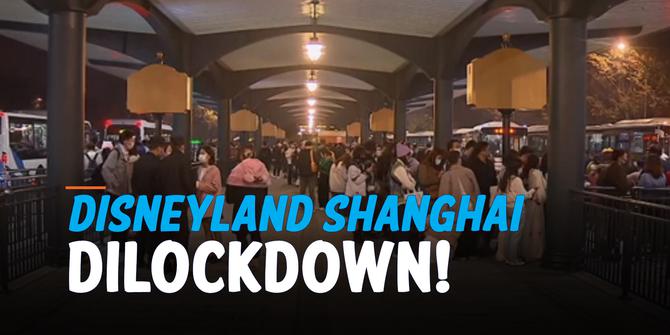 VIDEO: 1 Orang Positif Covid-19, 34 Ribu Pengunjung Disneyland Shanghai Dilockdown