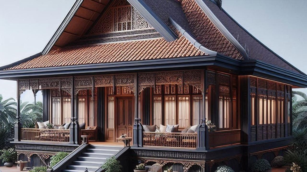 Desain Rumah Joglo Modern