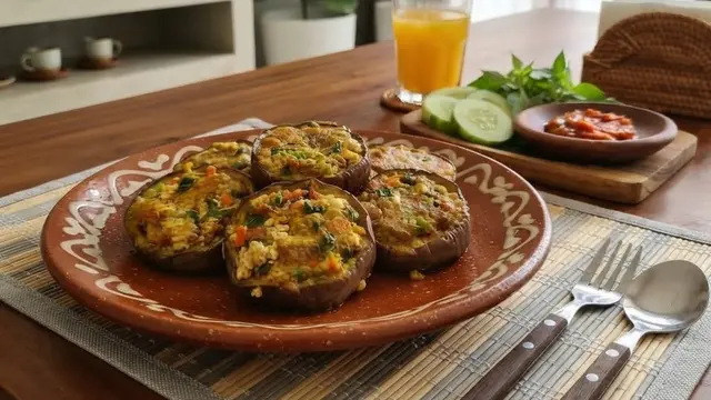 Resep Terong Isi Tahu dan Sayuran