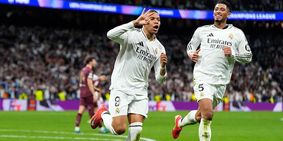 Hat-trick Sensasional Kylian Mbappe Bawa Real Madrid ke 16 Besar Liga Champions