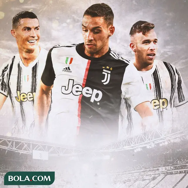 Juventus - Cristiano Ronaldo, Mattia De Sciglio, Arthur Melo