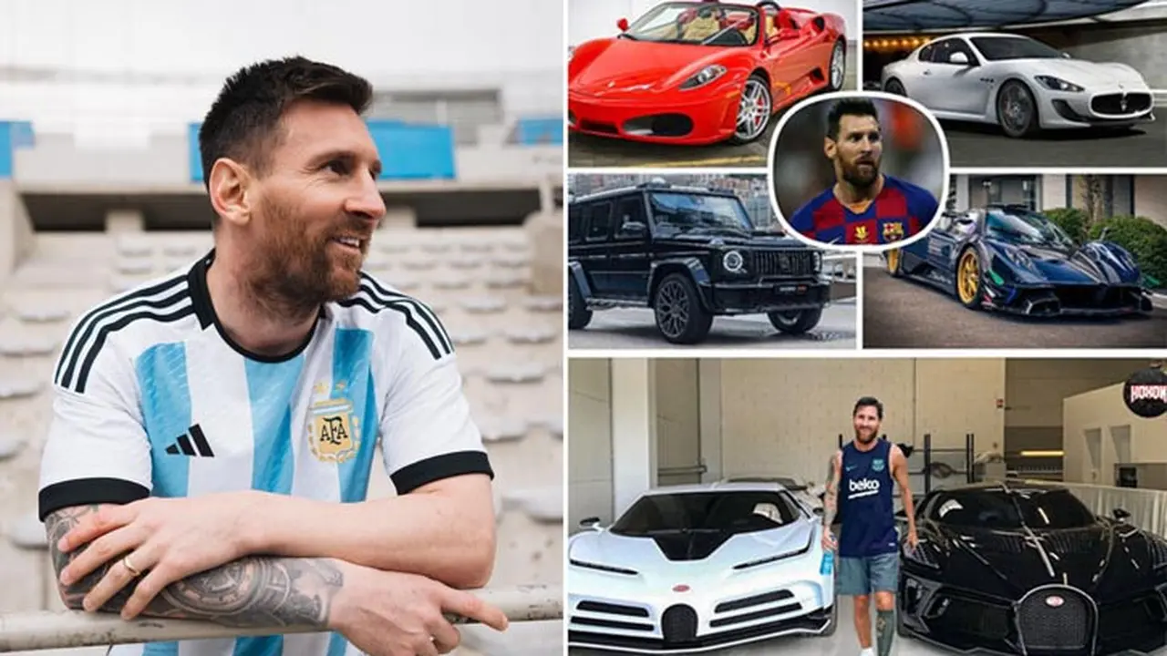 Koleksi Mobil Lionel Messi