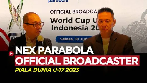 VIDEO: Nex Parabola Secara Resmi Bakal Siarkan Piala Dunia U-17 2023