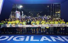 Telkom Gelar Digiland Run 2024, Lautan Manusia Penuhi Kawasan Senayan-Semanggi
