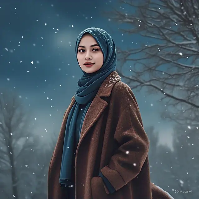 Outfit Winter untuk Hijab di 2025, Tampil Chic dan Elegan