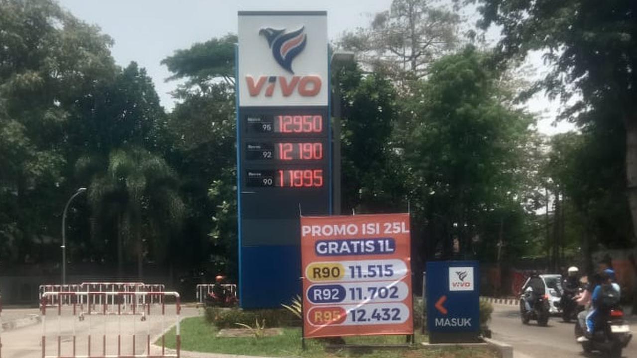Ikut Langkah Pertamina, SPBU Vivo Naikkan Harga BBM Mulai Hari Ini