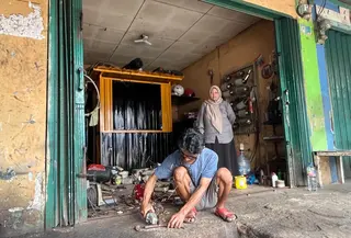 Aktivitas di Usaha Bengkel Neneng Yulianti (Supriatin/Liputan6.com)
