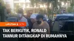 Setelah menikmati vonis bebas, terpidana kasus pembunuhan Dini Sera, Gregorius Ronald Tannur akhirnya ditangkap di rumahnya di Surabaya, Jawa Timur.