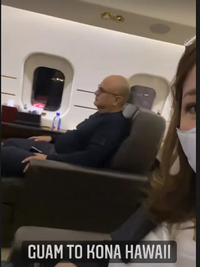 Maia Estianty di Hawaii