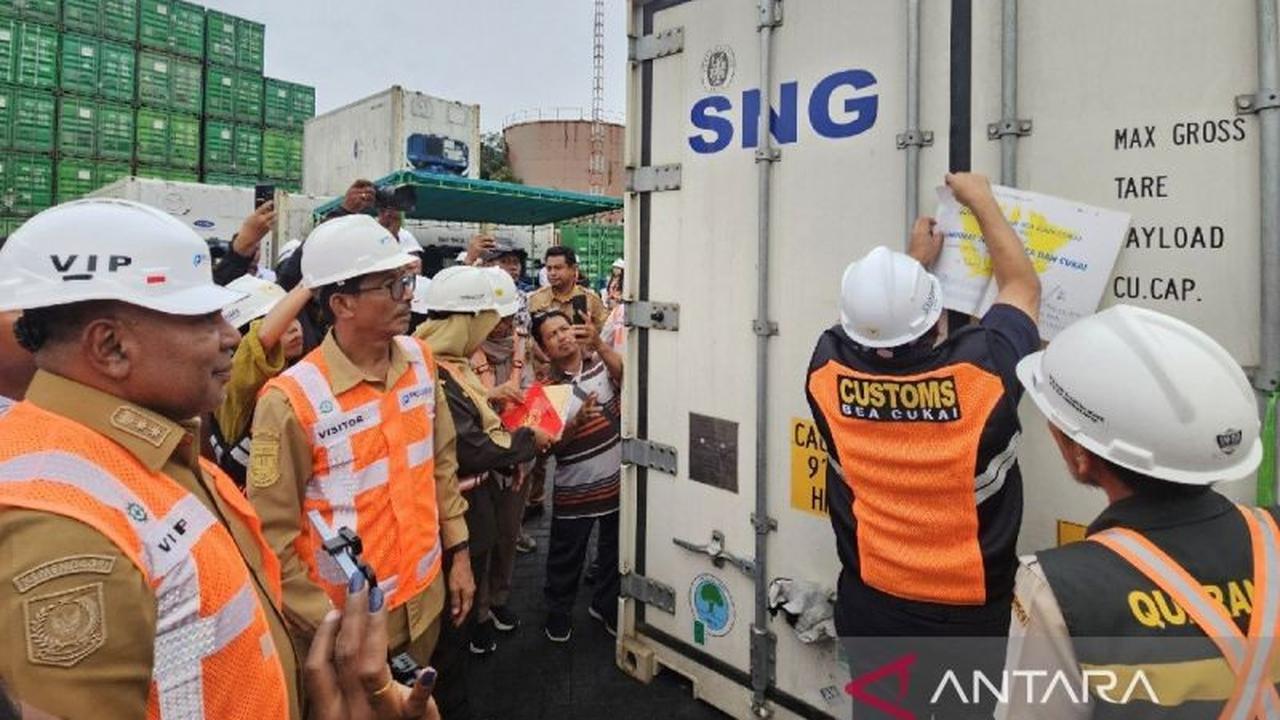 BPS: Australia, Korea Selatan, dan PNG Jadi Tujuan Utama Ekspor Papua Februari 2026