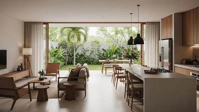 Desain Rumah Minimalis Sejuk Nyaman Tanpa AC di Iklim Tropis