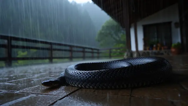 Apa yang Harus Dilakukan Jika Ular Muncul di Teras Setelah Hujan