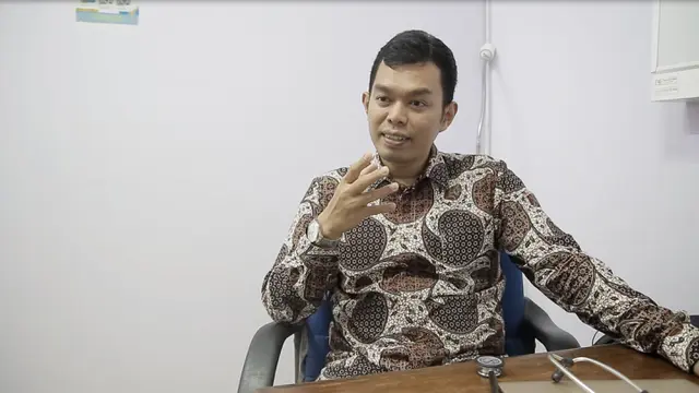 Chairman Junior Doctors Network of Indonesia (JDNI) Andi Khomeini Takdir Haruni