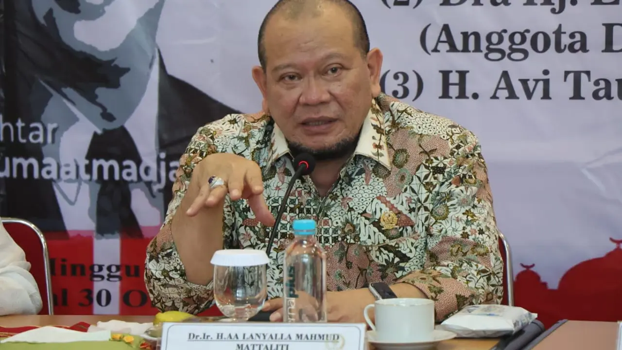 Ketua Dewan Perwakilan Daerah (DPD) RI, AA LaNyalla Mahmud Mattalitti menyambut baik rencana pemerintah memberikan subsidi untuk pakan ternak. (Istimewa)