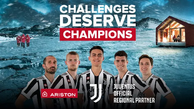 Challenges Deserve Champions, Duet Ariston dan Juventus dalam Menjawab Tantangan