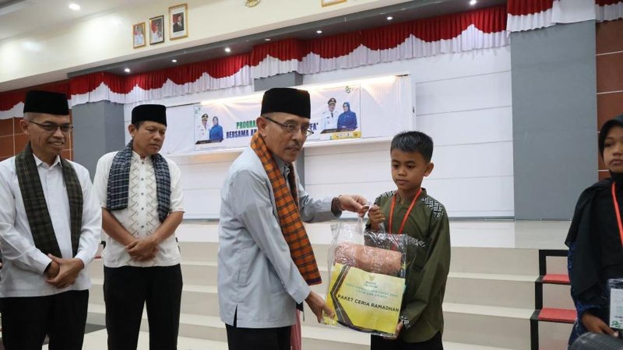 Baznas Agam Salurkan 260 Paket Ceria dan Bahagia Ramadhan, Wujudkan Empati Sesama