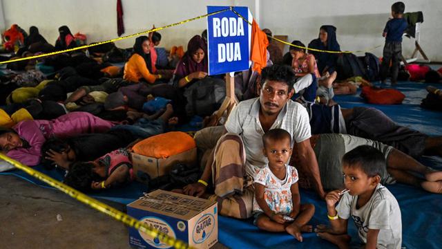 Pengungsi Rohingya di Aceh