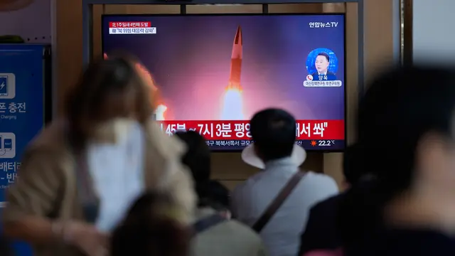 Korea Utara Tembakkan 2 Rudal Balistik Jarak Pendek