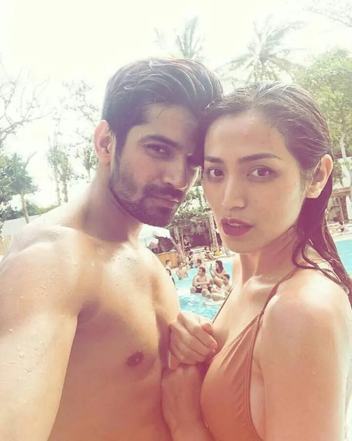 Vishal Singh dan Jessica Iskandar (Instagram/ella.chayank_umi86)