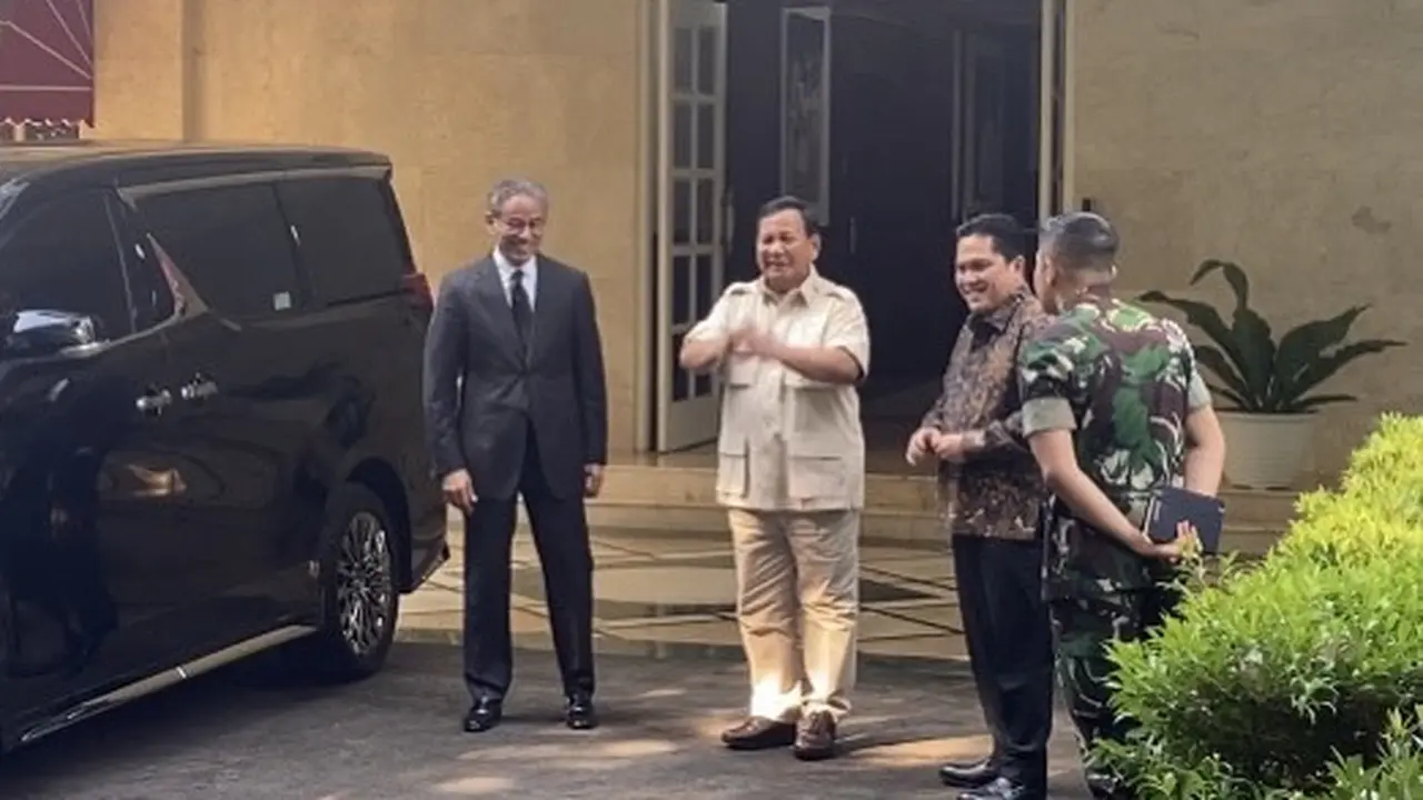 Prabowo Subianto Bertemu Pemilik Burj Khalifa Mohamed Ali Rashed Alabbar