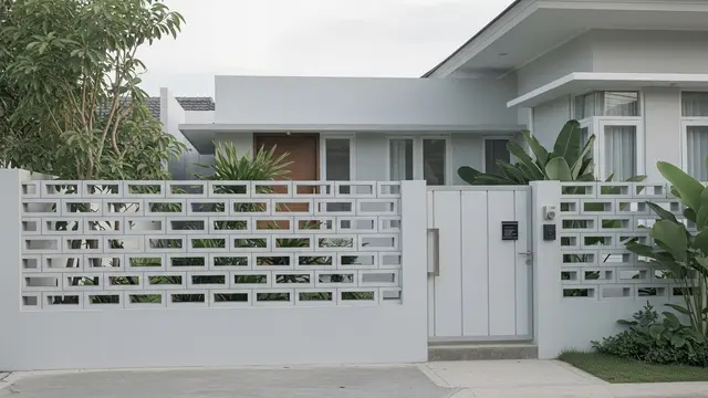 Ide Pagar Rumah Clean Look/Gemini AI