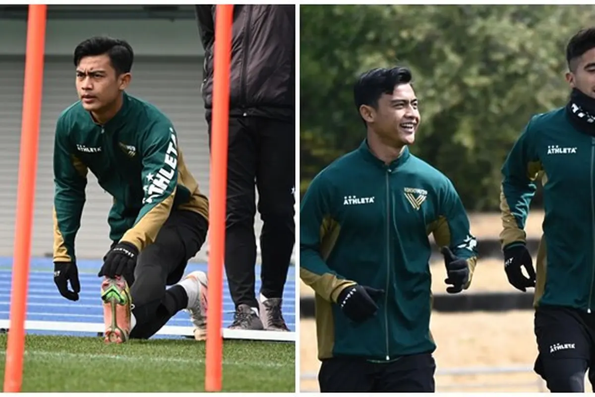 7 Potret Latihan Perdana Pratama Arhan di Tokyo Verdy, Jadi Sorotan