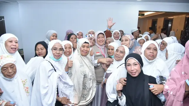 Jelang Wukuf di Arafah, Legislator Hasnah Syam Minta Jemaah Jaga Kesehatan dan Stamina