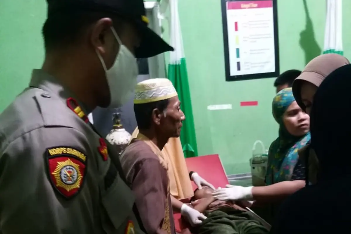 Empat orang keluarga petani di Kolaka Utara meninggal dunia usai terseret arus sungai saat hendak menyeberang, Rabu (24/11/2021).(Liputan6.com/dok Polsek Pakue)