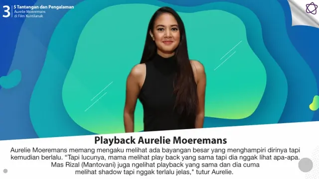[Bintang] 5 Tantangan dan Pengalaman Aurelie Moeremans di Film Kuntilanak
