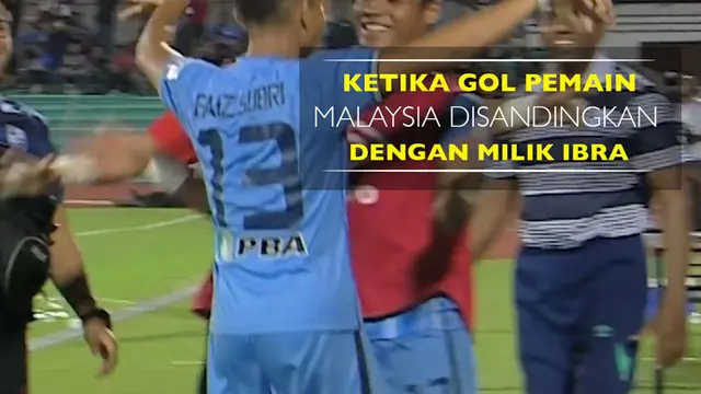 Berita video gol pemain Malaysia, Mohd Faiz Subri, yang meraih FIFA Puskas Award 2016, ketika disandingkan dengan milik Zlatan Ibrahimovic.