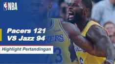 Domantas Sabonis memposting 19/9/9, sementara lima Pacers tambahan mencetak angka ganda saat Indiana menangani Utah, 121 - 94.