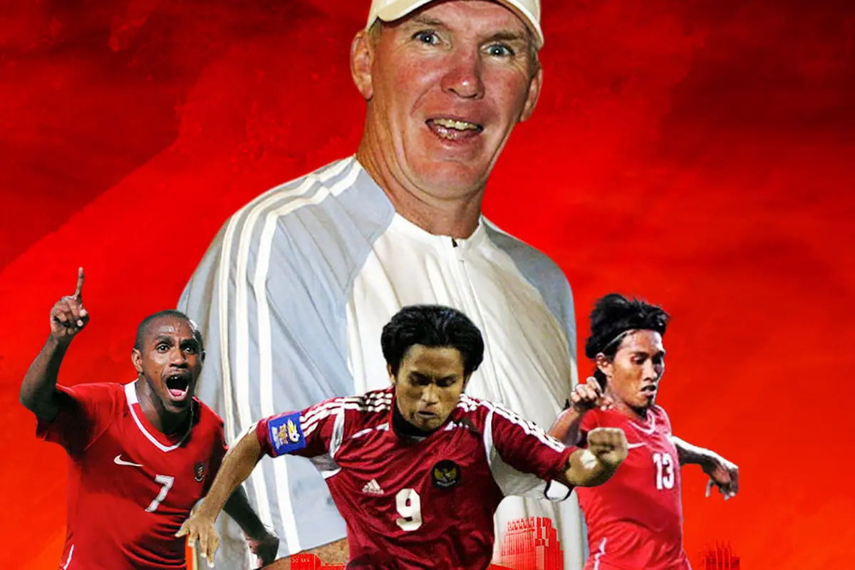 Timnas Indonesia - Peter Withe, Boaz Solossa, Ilham Jaya Kesuma, Budi Sudarsono