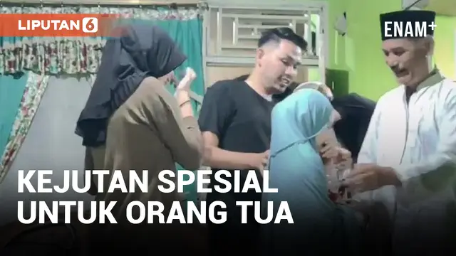 Haru, Anak Rantau Kejutkan Orang Tuanya Jelang Lebaran