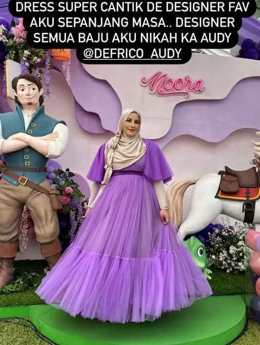 Tak ketinggalan sederet figur publik yang hadir dengan penampilan yang mencuri perhatian.  [Foto: IG/tasyiiathasyia].