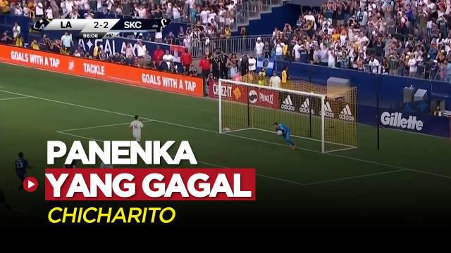 Berita Video, Momen Chicharito Gagal Cetak Gol Panenka untuk LA Galaxy