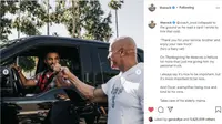 Dwayne 'The Rock' Johnson Berikan Ford F-150 Raptor Kesayangan ke Penggemar