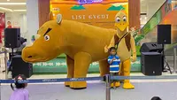 Karakter Riki Rhino hadir di 5 Lippo Mall, credit: Lippo Mall