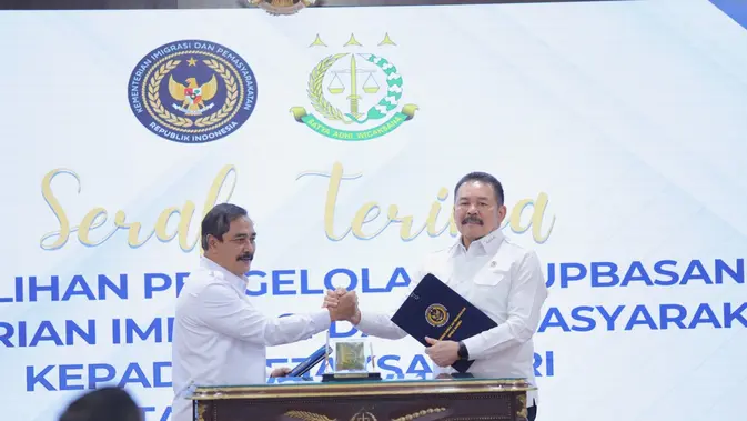 Kementerian Imipas Resmi Alihkan Rupbasan ke Kejagung