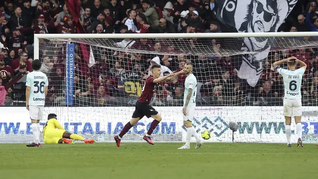 Hasil Liga Italia: Inter Milan Gagal Taklukkan Salernitana