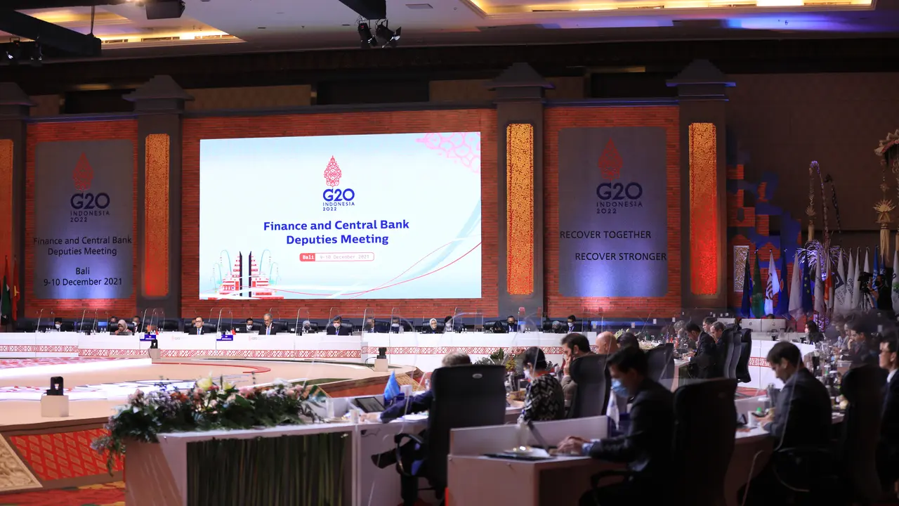 Finance and Central Bank Deputies Meeting (FCBD) menjadi rangkaian acara Forum G20 di Bali
