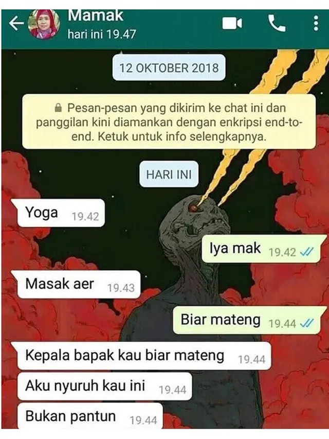 Percakapan Terlanjur Pantun Ini Bikin Ketawa Ngakak