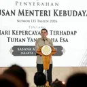 Pemerintah Tetapkan 13 Juli Hari Kepercayaan terhadap Tuhan yang Maha Esa