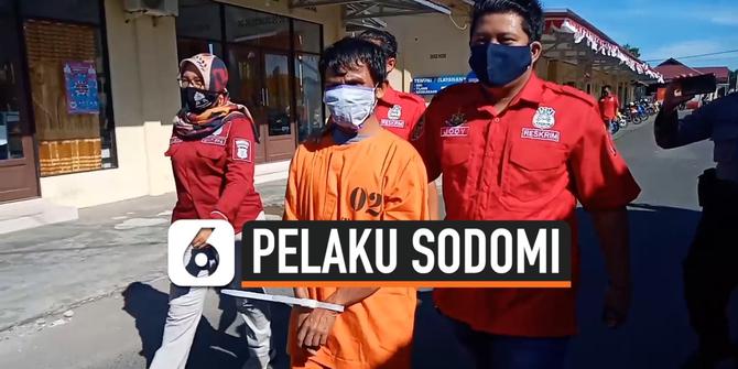 VIDEO: Pelaku Sodomi Puluhan Anak di Kapuas Diringkus Polisi