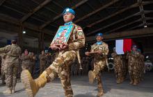 FOTO: Penghormatan Terakhir  Anggota Unifil Kopral Rico Pramudia di Beirut