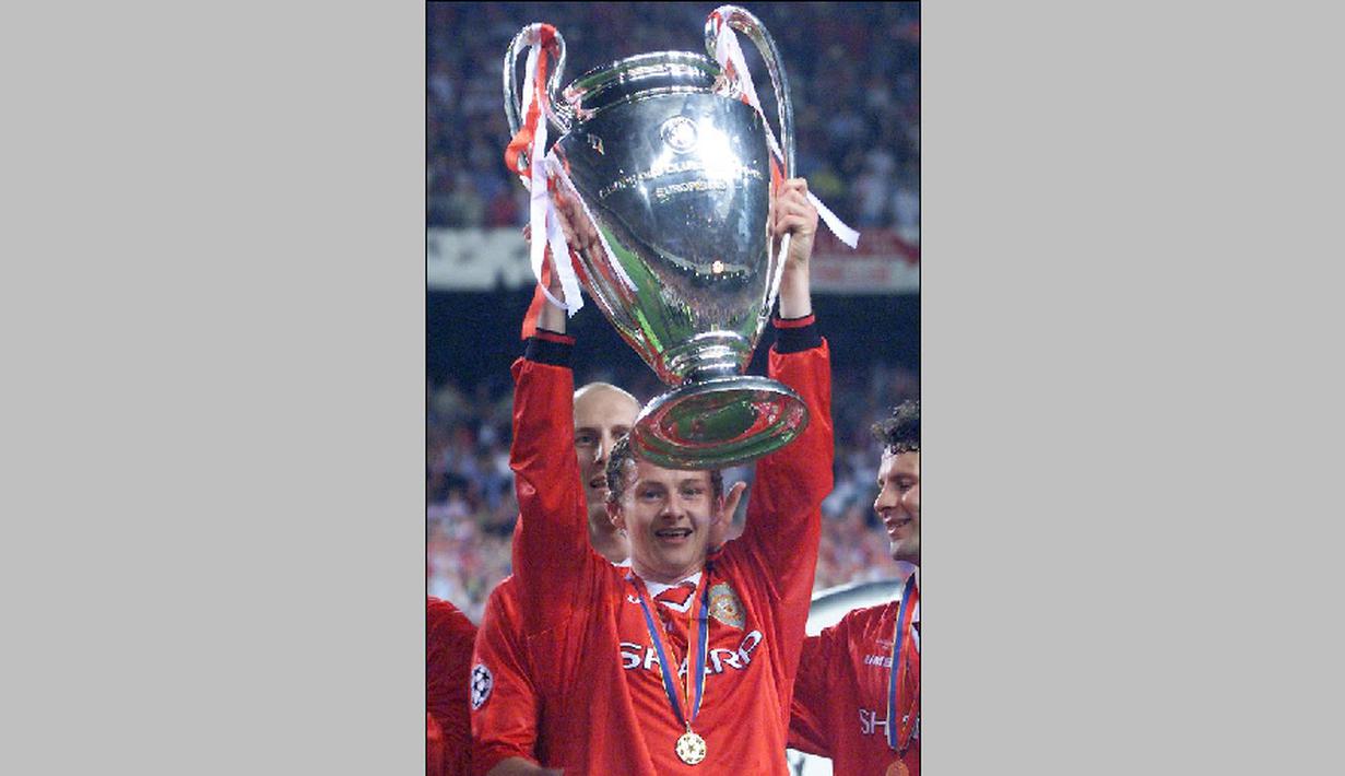 Ole Gunnar Solskjaer pun rajin mencetak gol di kancah Eropa dengan 20 gol. (AFP Photo)