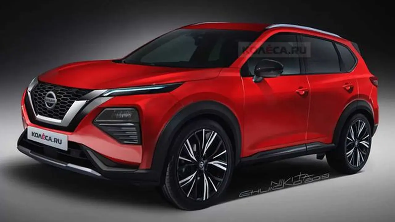 Render Nissan X-Trail 2020