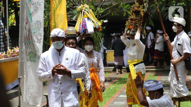 Jelang Nyepi, Umat Hindu di Jakarta Gelar Tawur Agung Kesanga