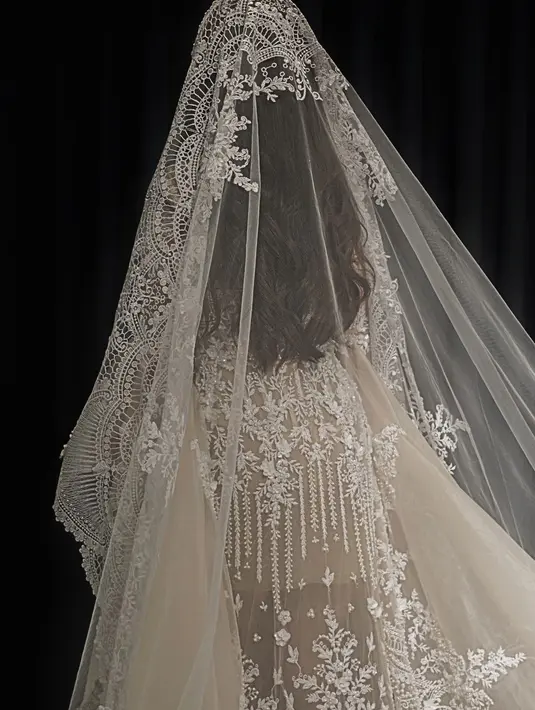 Melalui unggahan beberapa foto di akun Instagram Monica Ivena mengatakan bahwa ini adalah sebuah mahakarya untuk Mahalini. [Foto: Instagram/monicaivena]